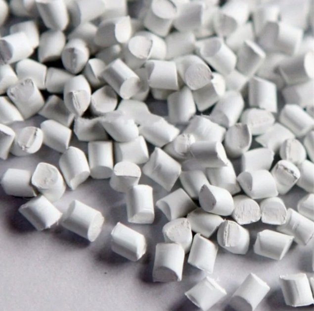 Masterbatch plastique blanc TiO2 pour films et tuyaux PE