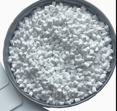 Masterbatch plastique blanc TiO2 pour films et tuyaux PE